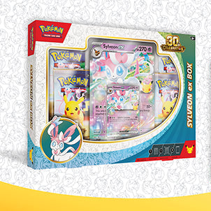 Preorder: Pokemon 30th Celebration Sylveon ex Box