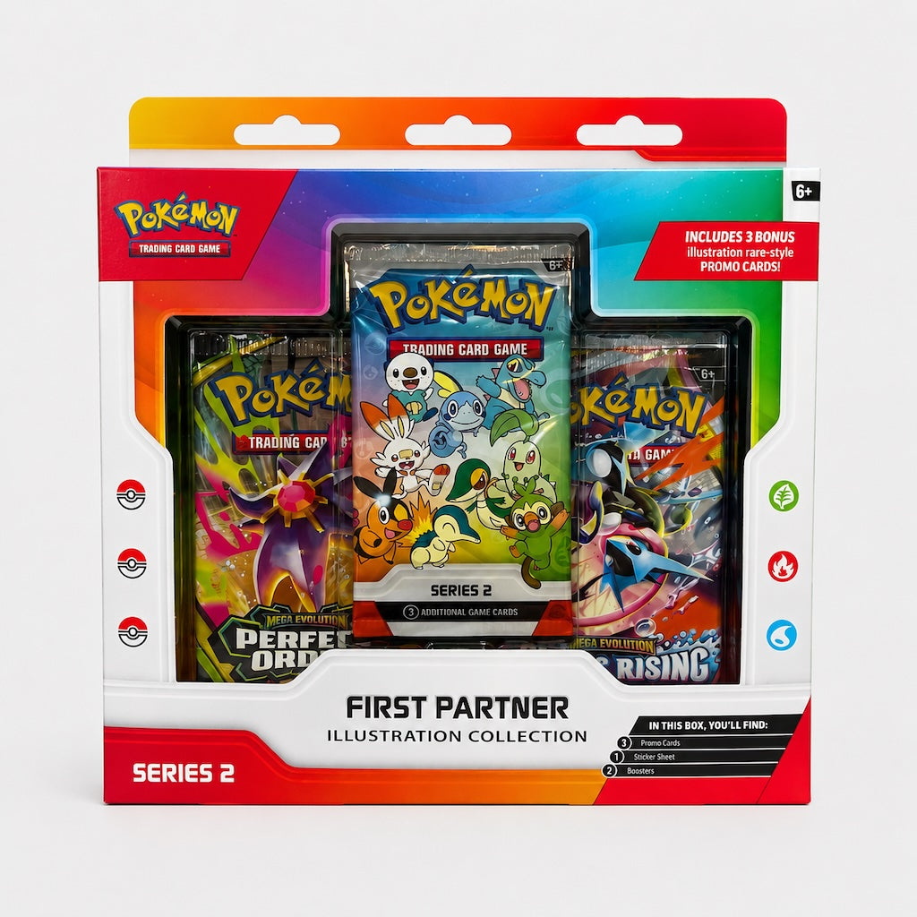 Pokemon First Partner Illustration Collection - Series 2