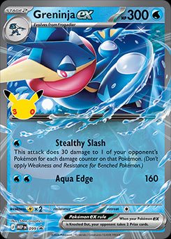 Preorder: Pokemon 30th Celebration Greninja ex Box