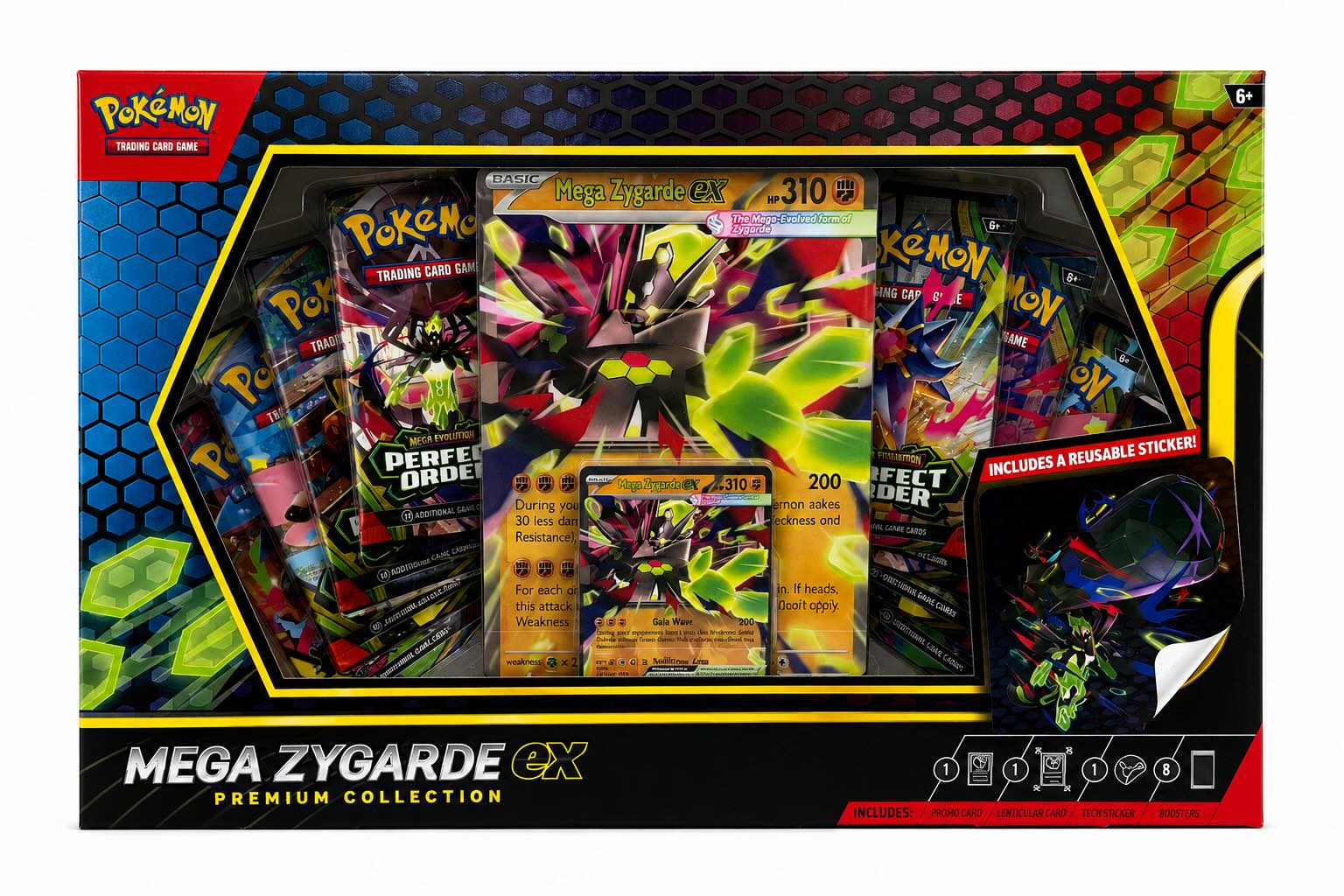 Pokemon Mega Zygarde EX Premium Collection
