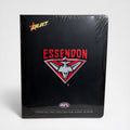 Select Essendon AFL trading card album on white background