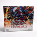 Yu-Gi-Oh! Burst Protocol sealed booster box on white background